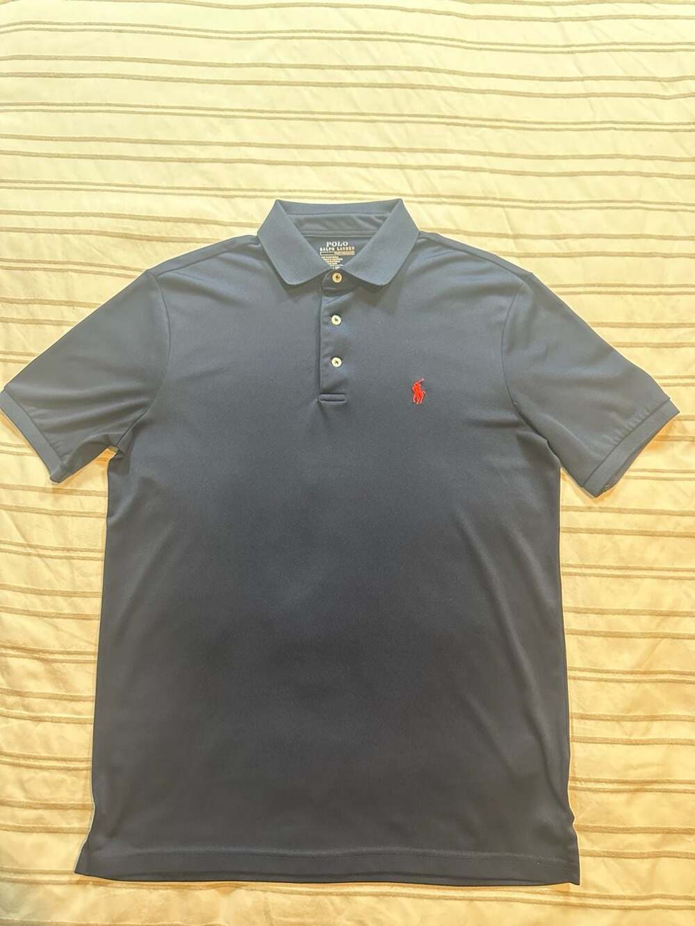 Polo Ralph Lauren Performance Polo Shirt Men's Navy Blue Small
